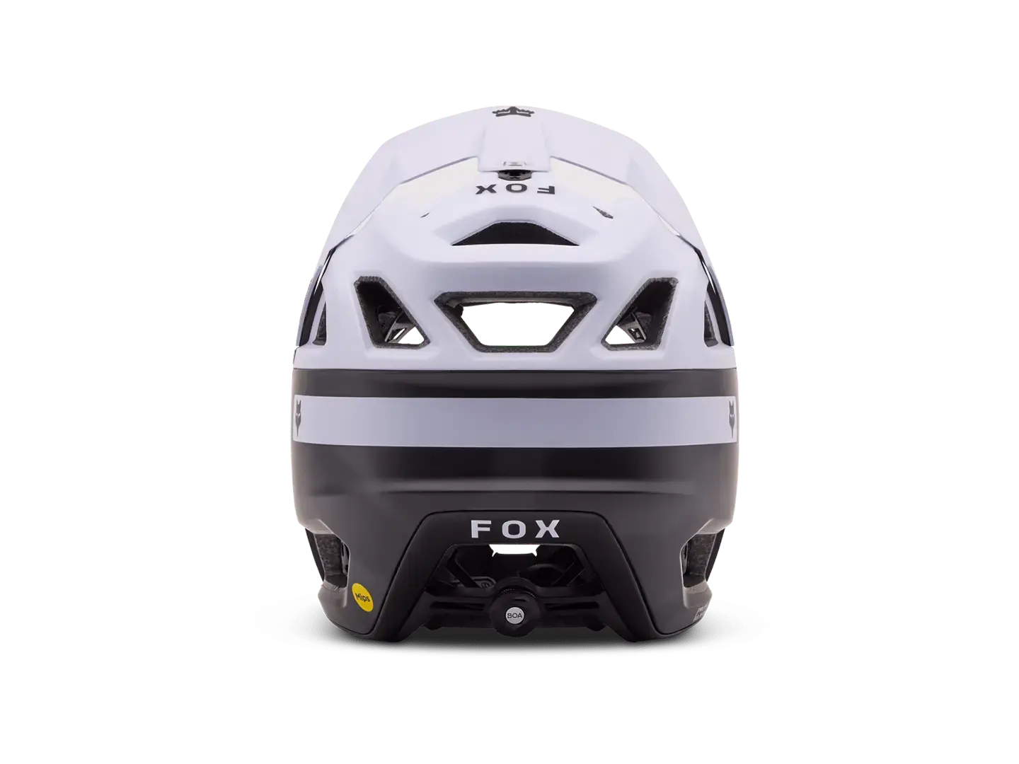 Fox Racing White Proframe RS Taunt Full-Face Helmet - Small Fox Racing