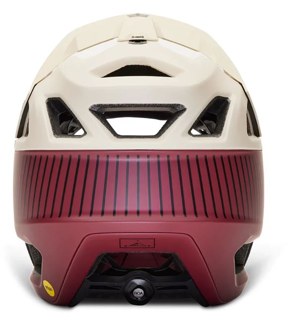 Fox Racing Proframe RS Mash Full-Face Helmet - Bordeaux, Small