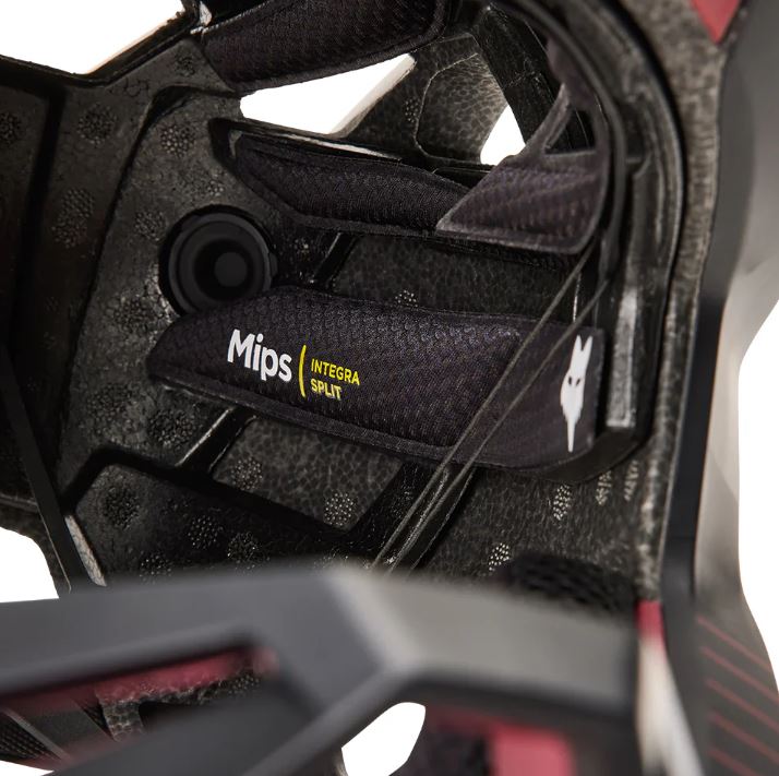 Fox Racing Proframe RS Mash Full-Face Helmet - Bordeaux, Small Fox Racing