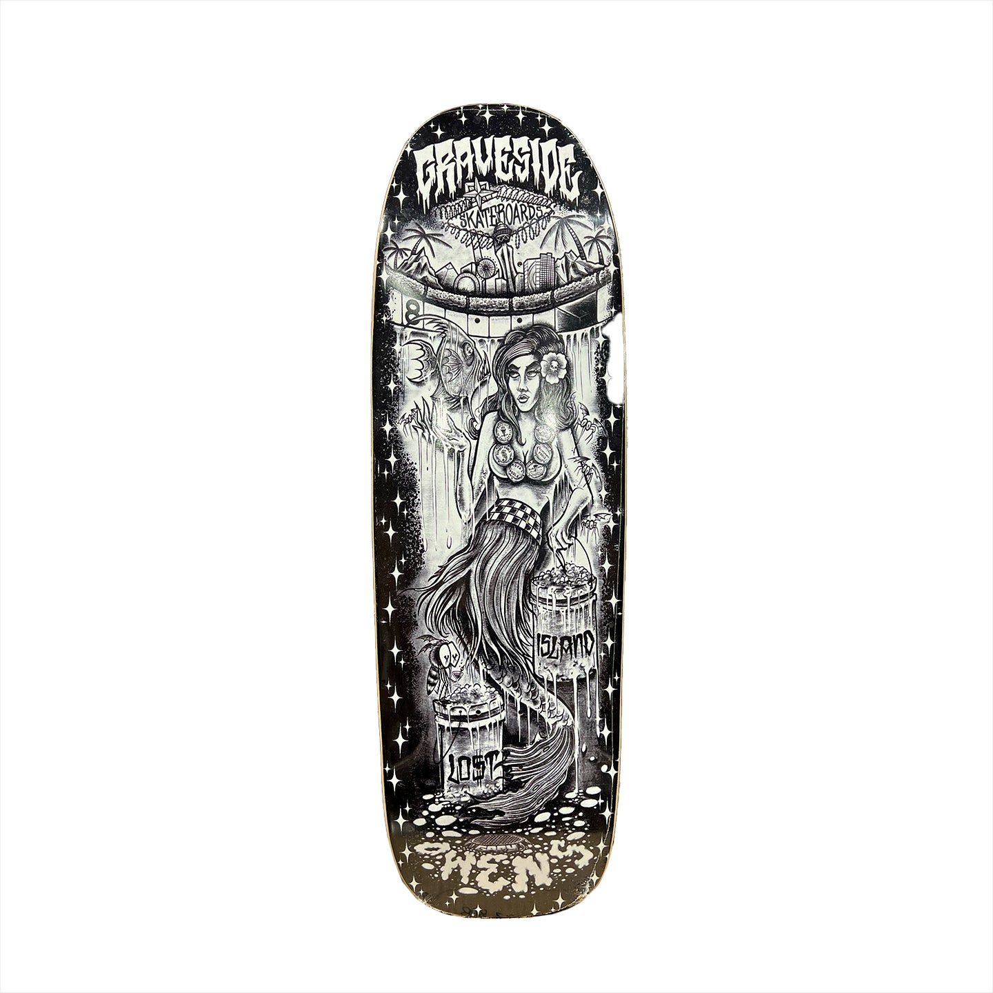 Graveside Skateboards "Gary Owens" Model Deck