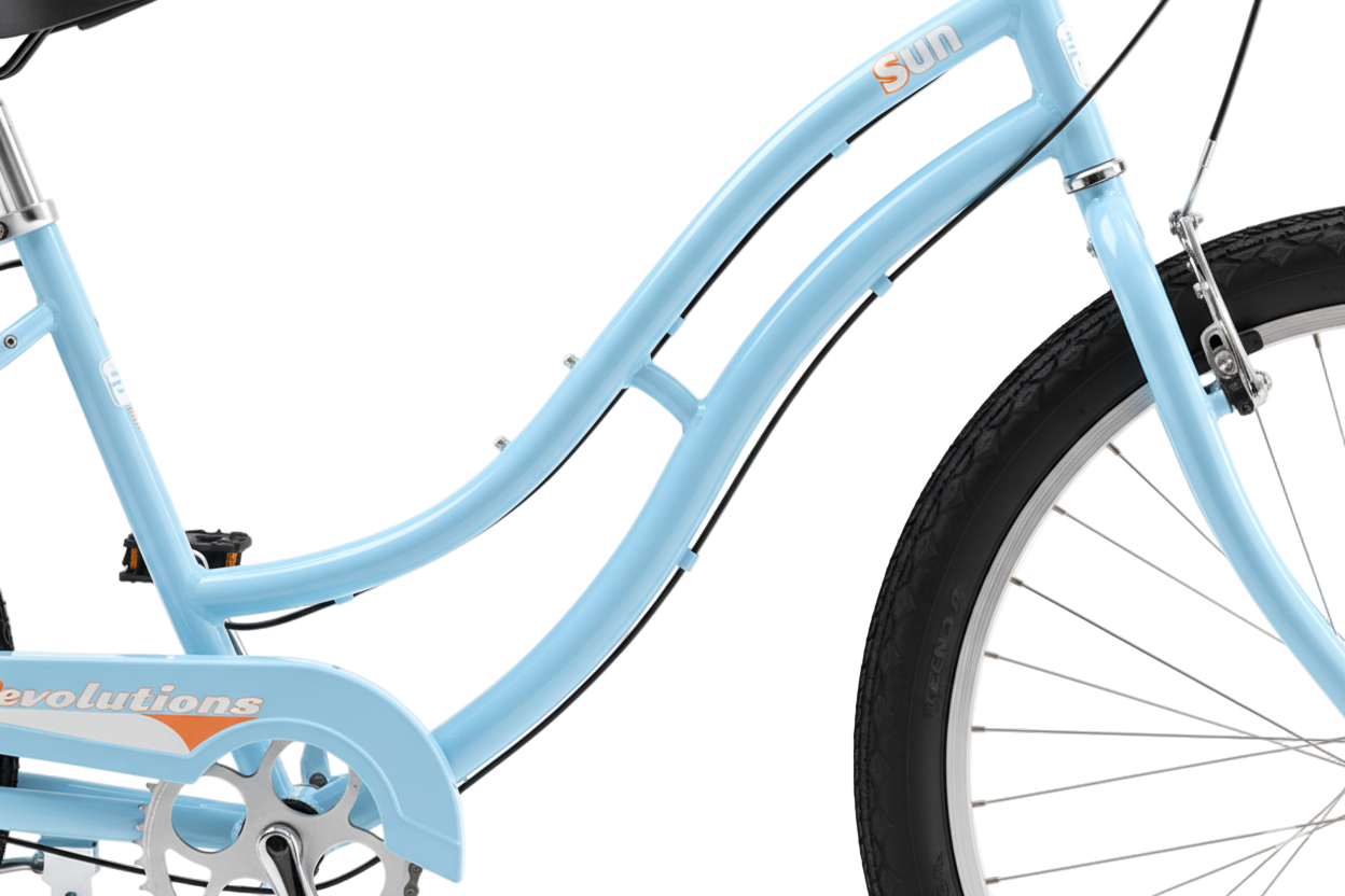 Sun Bicycles 26" Revolutions 1 16" Ladies Aqua