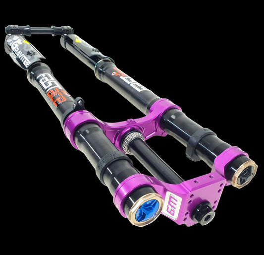 Warp 9 FastAce Purple Suspension Fork Bundle Warp 9 Racing
