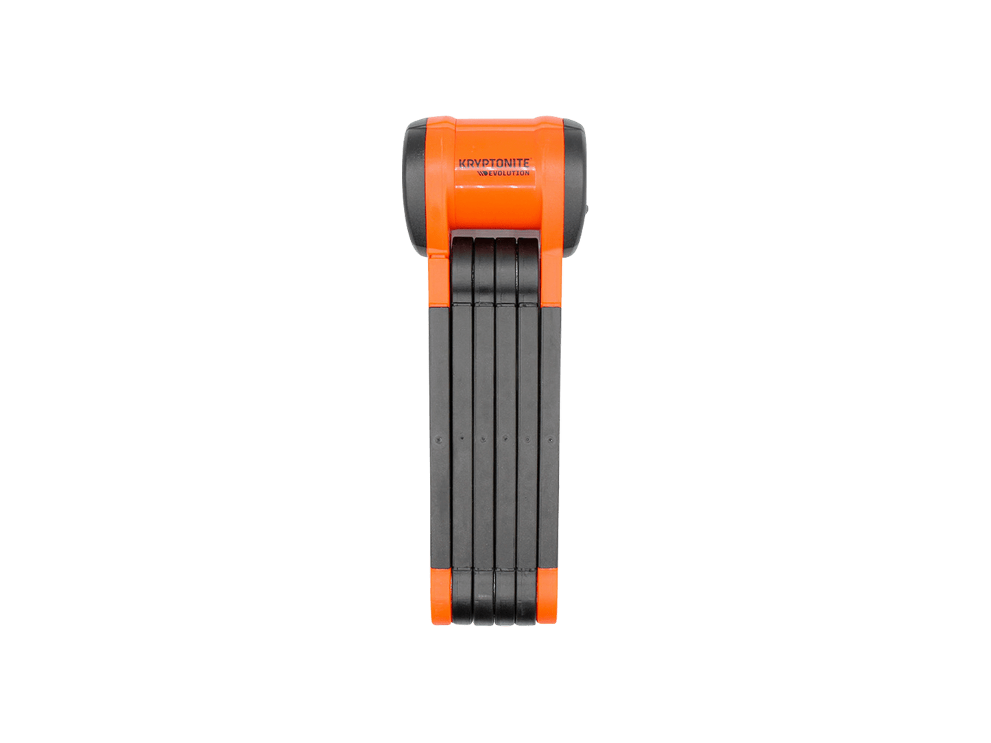 Kryptonite Evolution 790 Folding Lock - 90cm, Keyed, w/Bracket, Black/Orange