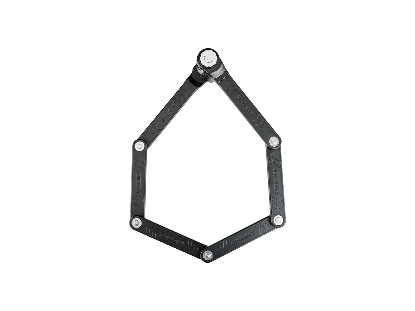 Kryptonite Keeper 585 Combo Folding Lock 3mm x 85cm (33.5") Black