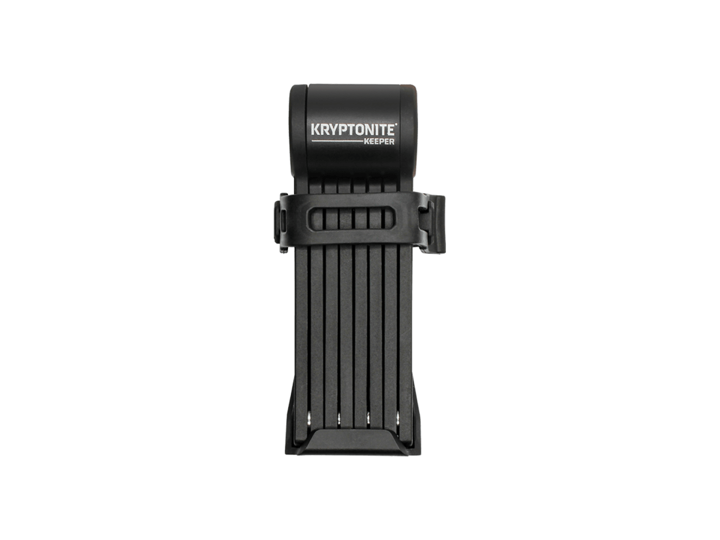 Kryptonite Keeper Mini Folding Lock 22.86cm x 2.25cm Black