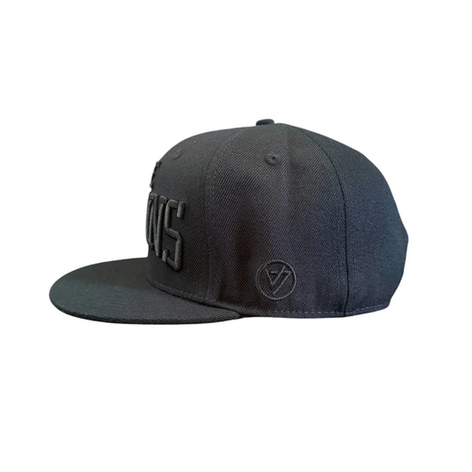 The Villains Snapback - Black on Black The Villains