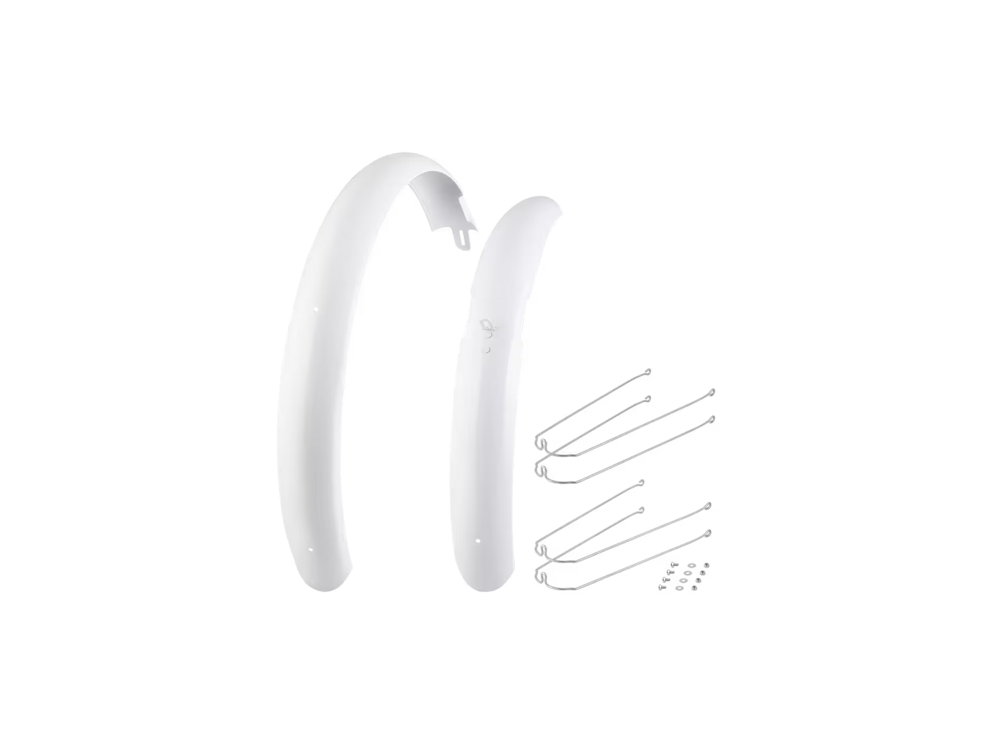 Electra Cruiser Lux Fender Set 26", Front and Rear Electra White ELECTRA