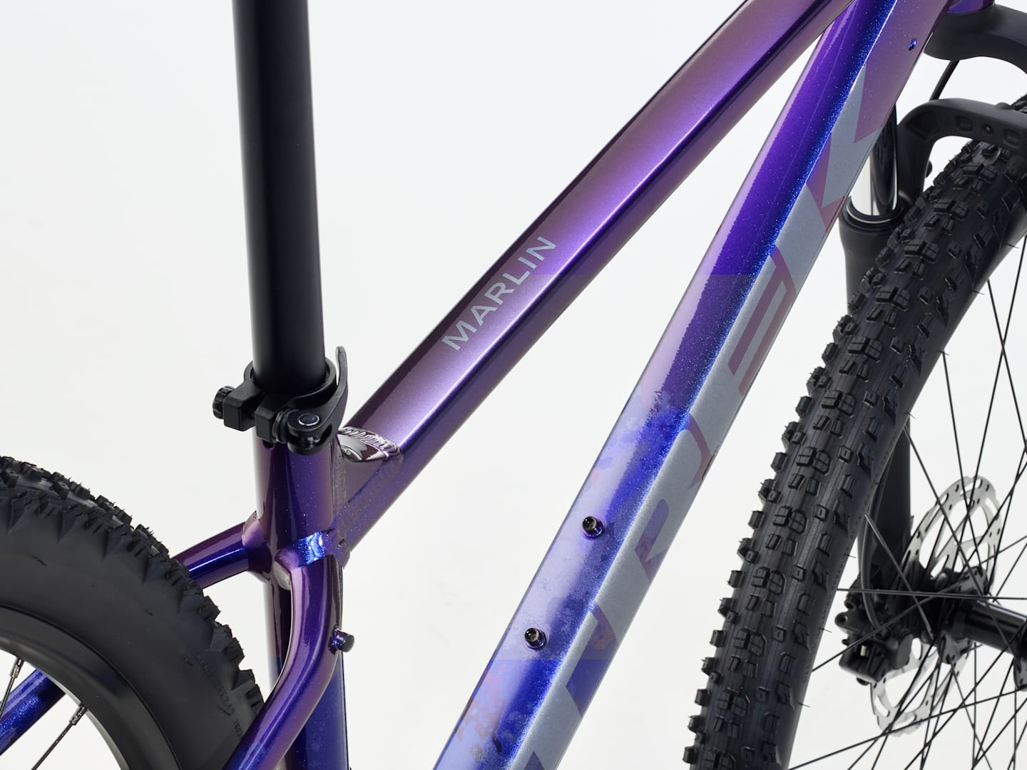 Trek Marlin 4 Gen 3 M (29" wheel) Purple Flip/Black Fade