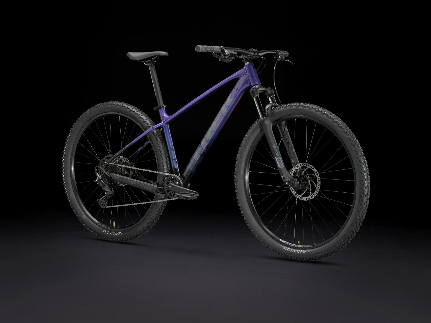 Trek Marlin 5 Gen 3 M Purple Flip To Trek Black Fade