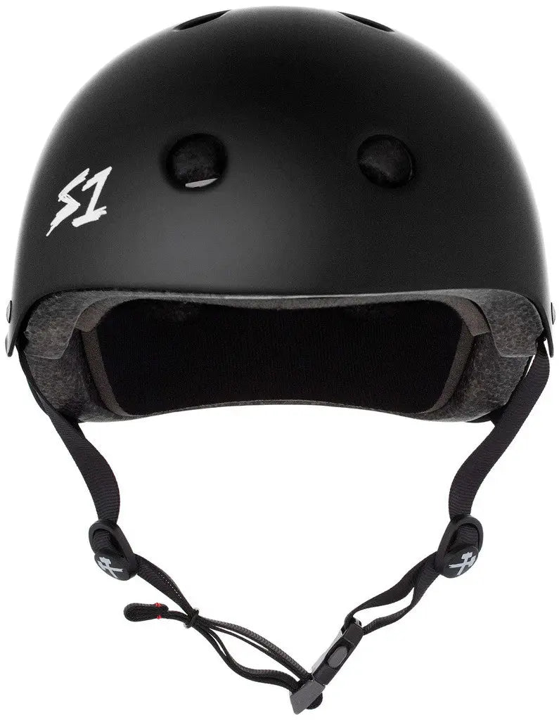 S1 Mega Lifer Matte Black Skate Helmet BIKEFACTORY Hawaii