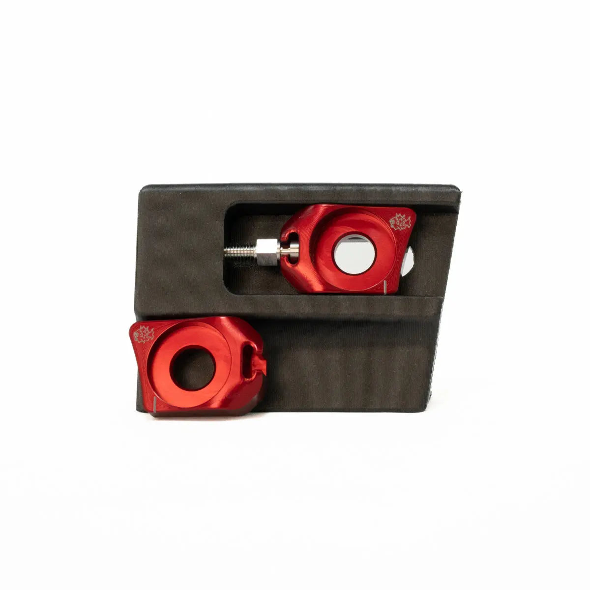 Prickly Motorsports Axle Blocks Red Prickly Motorsports