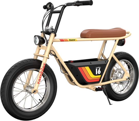 Razor Rambler 16 Electric Bike - Tan