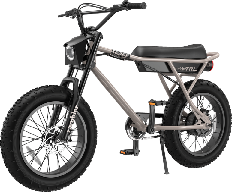 Razor Rambler 20 TRL Electric Bike - Tan/Black
