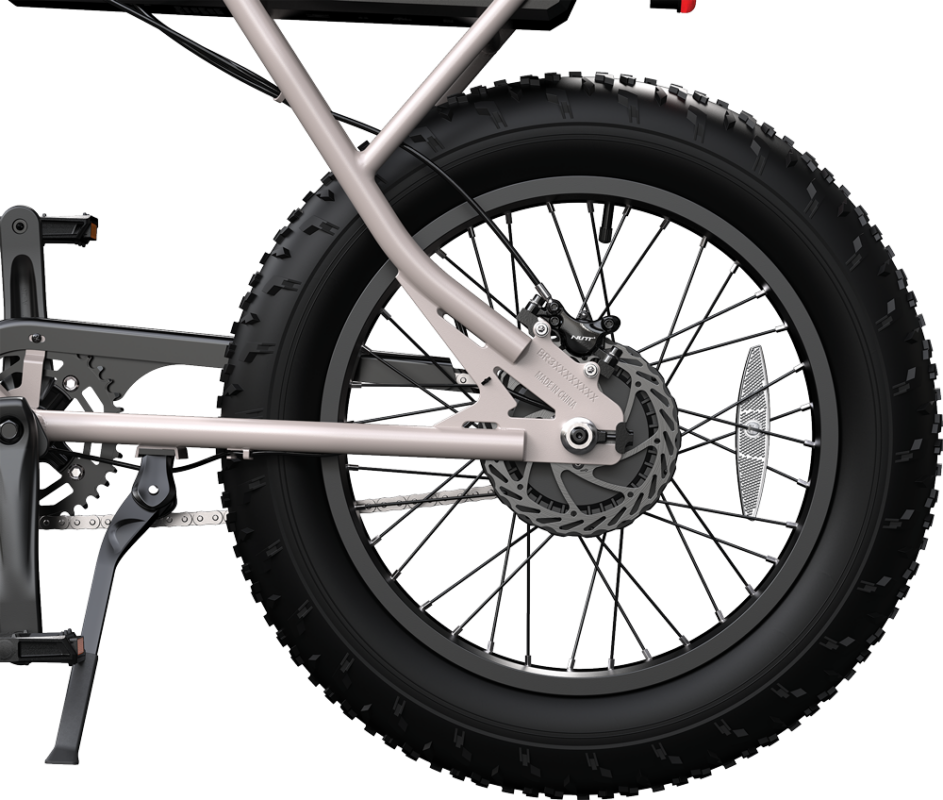 Razor Rambler 20 TRL Electric Bike - Tan/Black