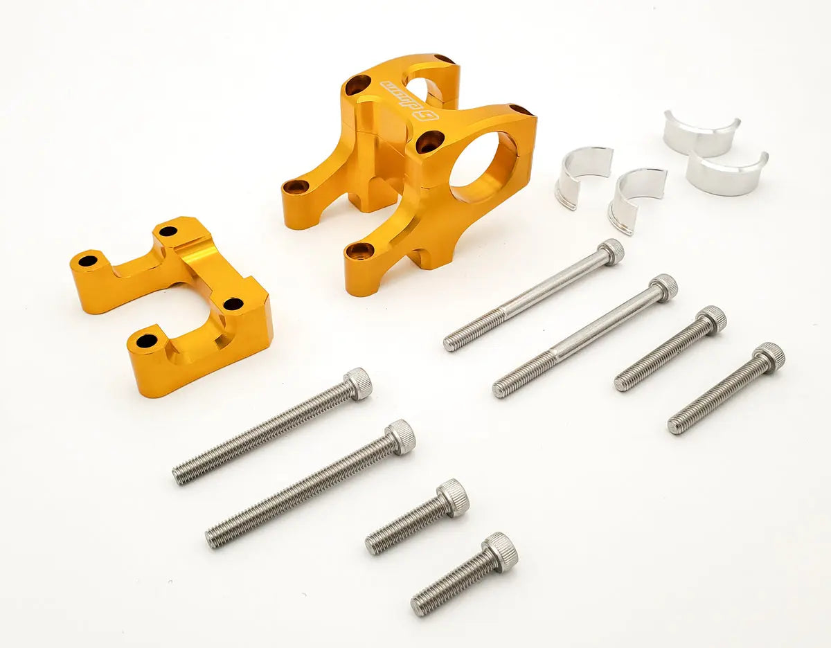 Warp 9 Gold Direct Bar Mount Stem Warp 9 Racing