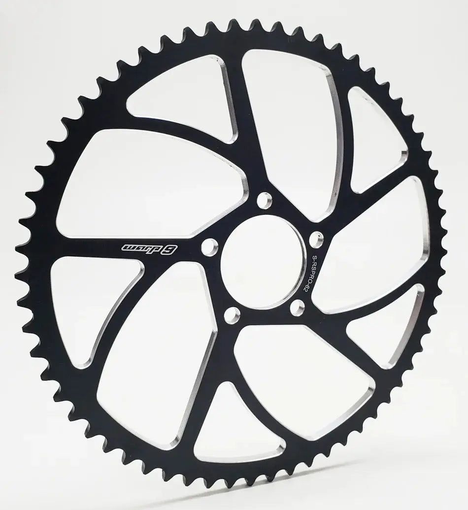 Warp 9 Sprocket for Surron - 60T in Black Warp 9 Racing