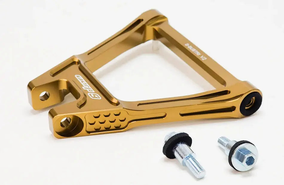 Warp 9 Rear Suspension Triangle for Surron - Magnesium Warp 9 Racing