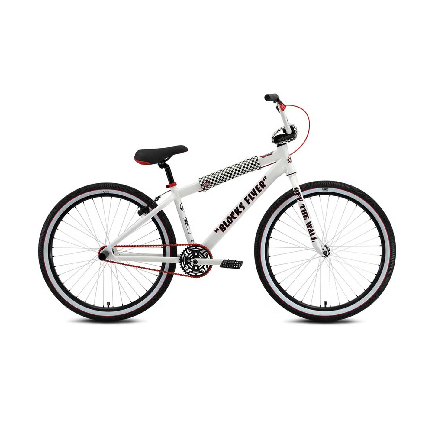 SE Racing 26" Vans Blocks Flyer 22" White