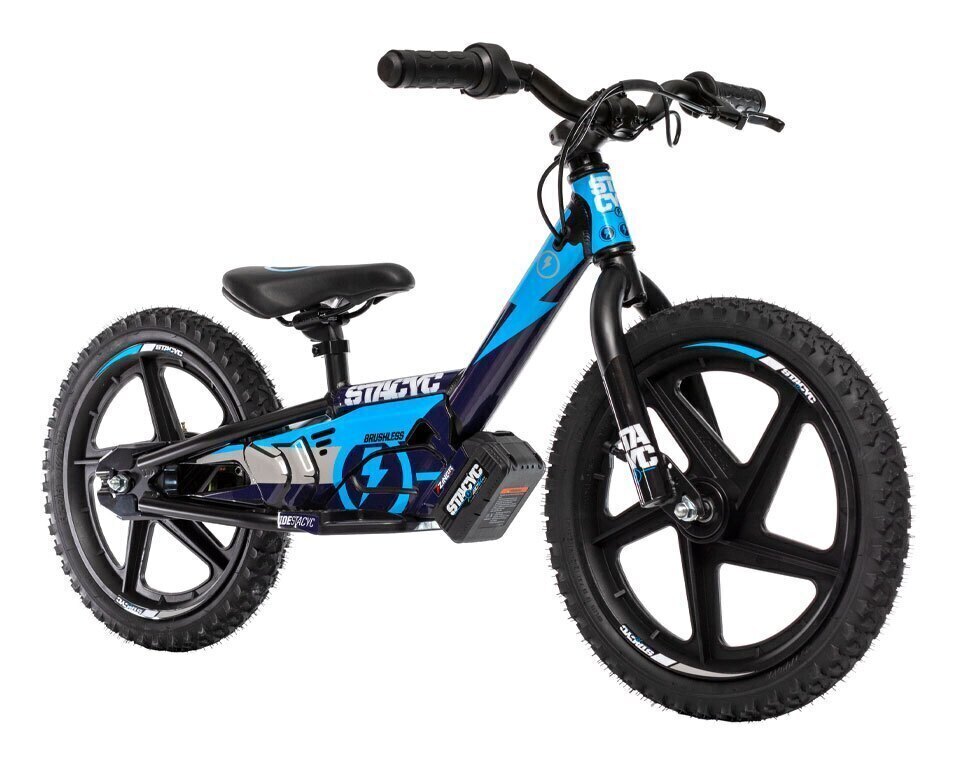 Stacyc Bike Graphic Kit Electrify Cyan