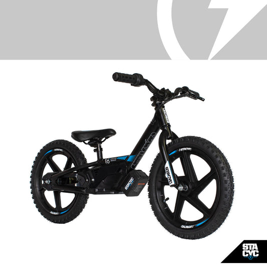 Stacyc 16" eDrive BRUSHLESS Black Ebike