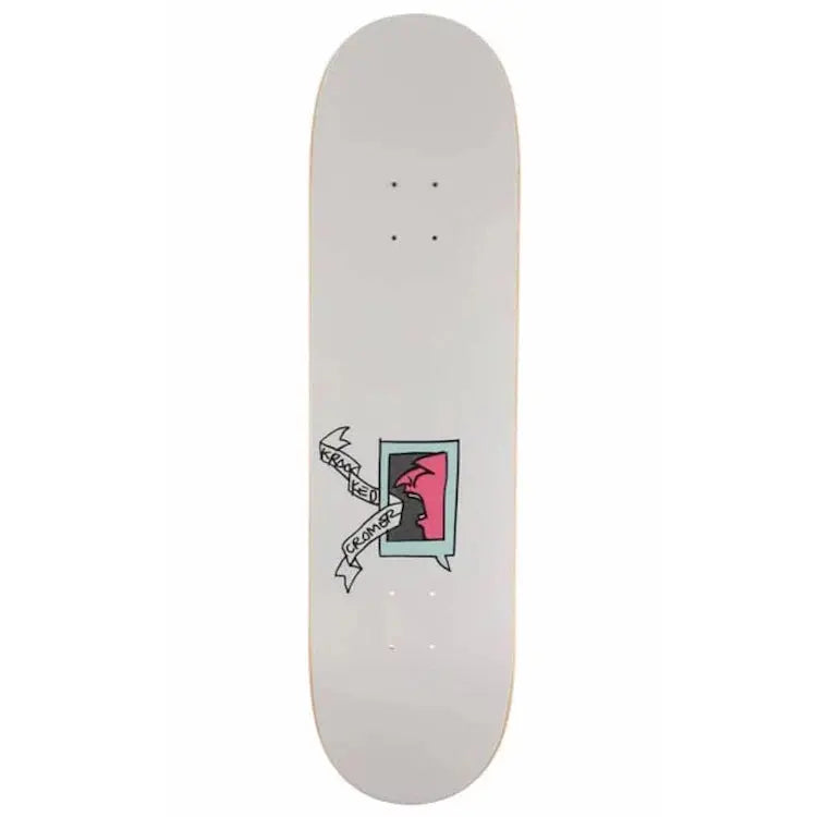 Krooked Skateboards Cromer Mini Frame 8.5" Deck BIKEFACTORY Hawaii