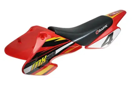 Razor MX500 Red Seat w/Body Fairing Razor