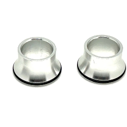 Titanium Front Wheel Spacers (Set of 2) for Surron/Talaria/Segway/E-Ride Pro - Silver