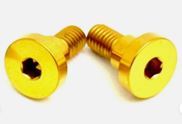 Titanium Battery Lid Pins (Two Pcs) for Surron/E-Ride Pro SS/S - Gold