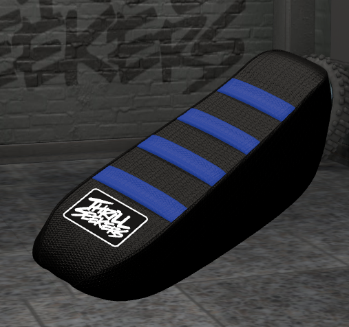 Thrill Seekers Black / YZ Blue Surron Light Bee X Seat Cover