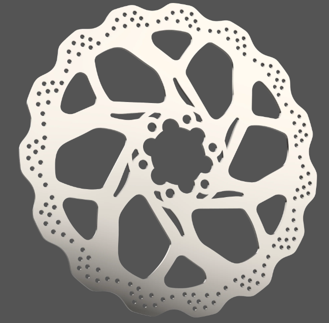 Prickly Motorsports 220mm Rotor Surron Front