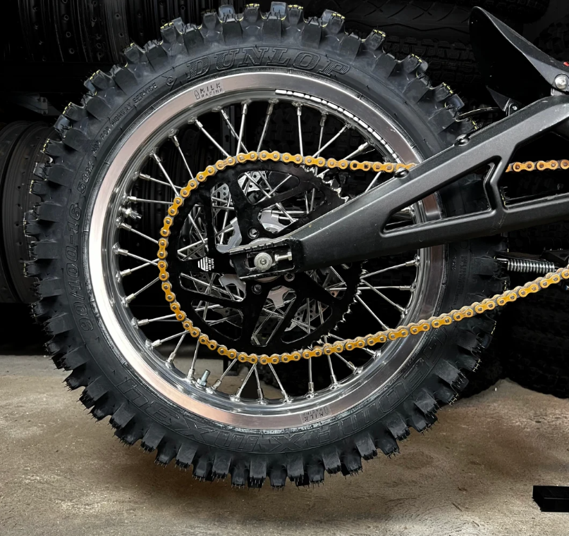 E RIDE PRO - 16 inch Rear Wheel Assembly SHE7112