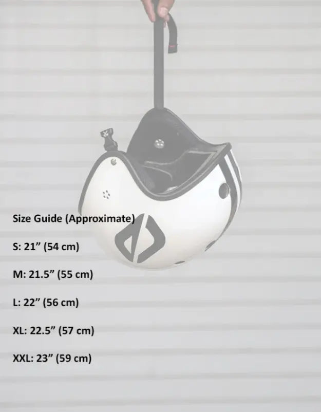 Onewheel S1 Retro Helmet Small White BIKEFACTORY Hawaii