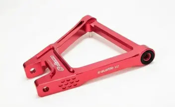 Warp 9 Surron Rear Suspension Triangle - Red Warp 9 Racing