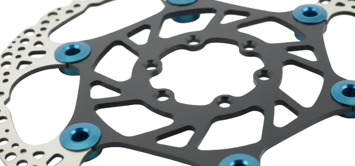 Warp 9 Floating 220mm Rear Rotor for Surron (OEM)