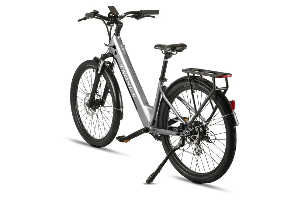 Troxus Trax LT - Silver E-Bike Troxus