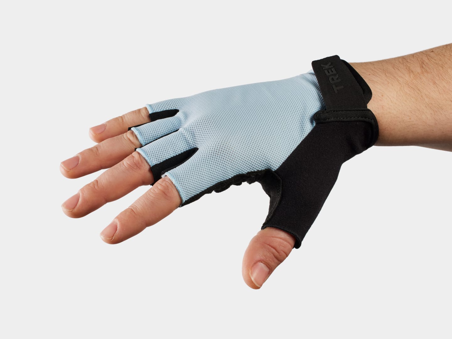 Trek Solstice Gel Unisex Cycling Glove XS Dusty Blue