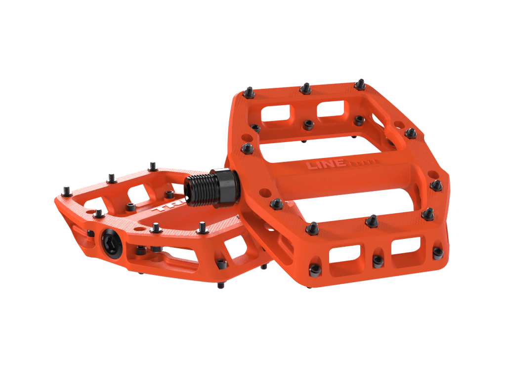 Trek Line Elite Flat Pedal Set 9/16" - Roarange
