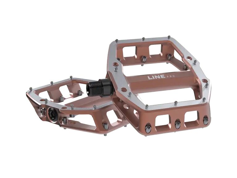 Trek Line Pro Flat Pedal Set 9/16"(15mm) - Pennyflake Trek Bicycle Corporation