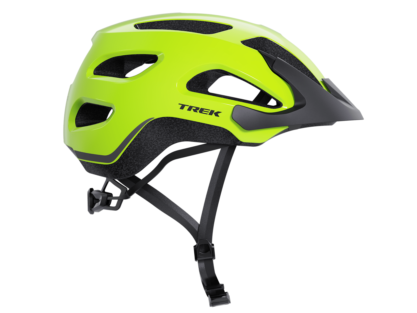 Trek Solstice Bike Helmet S/M Radioactive Yellow