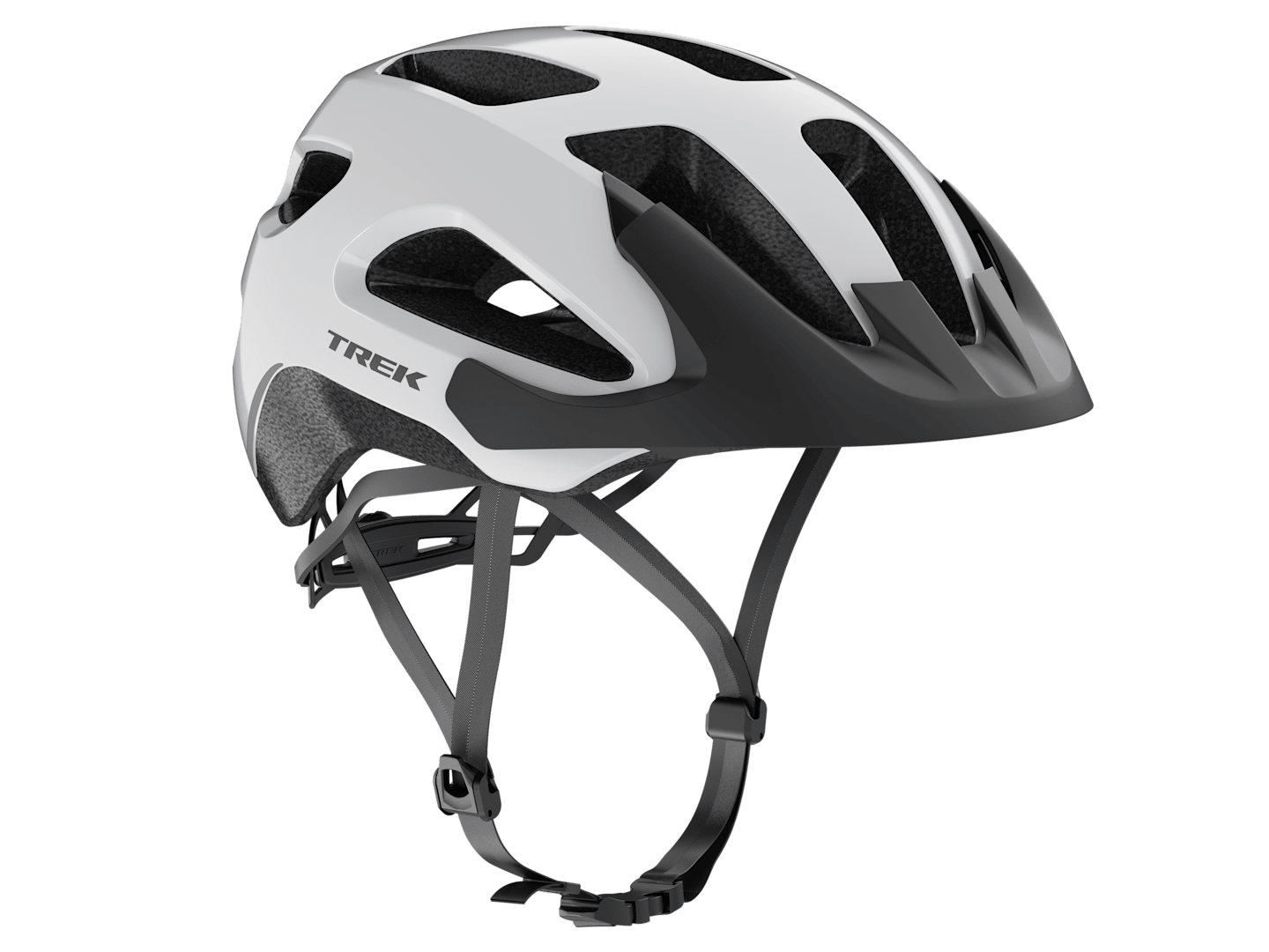 Trek Solstice Helmet M/L Crystal White BIKEFACTORY Hawaii
