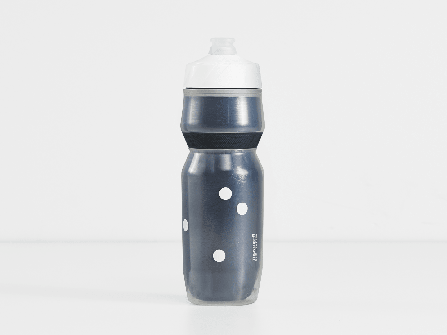 Trek Voda Ice 20oz Water Bottle Dark Blue/White Dots