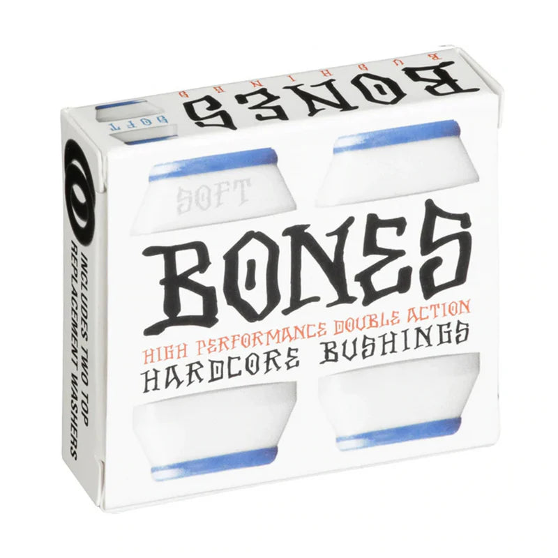 Bones Bushings Soft Blue/White (4 Bushings - 2 Trucks)