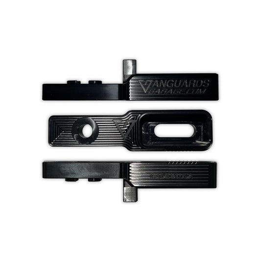 Vanguard's Garage VG3.5 - 3.5" Swing Arm Extensions - Black Anodized