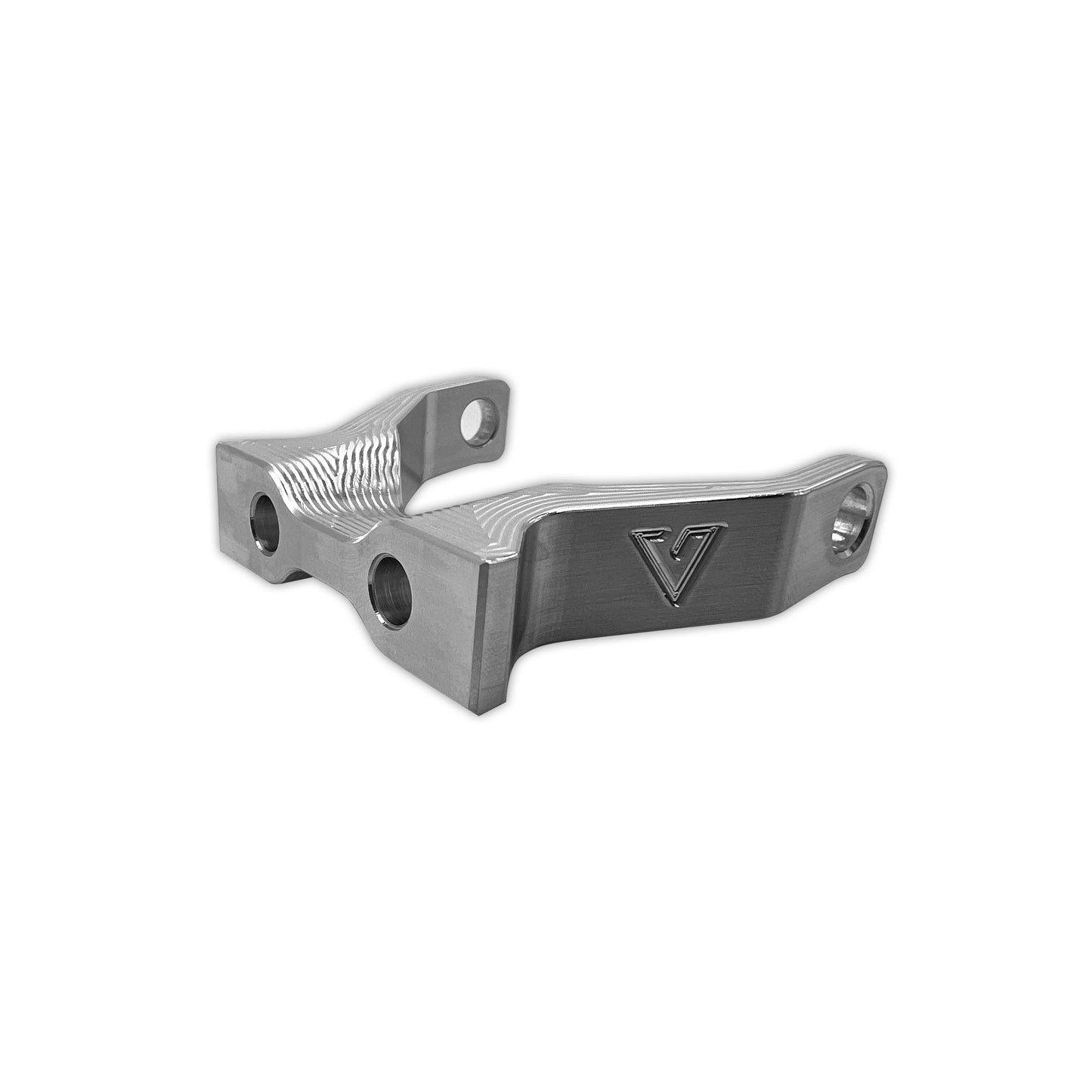 Vanguard's Garage S2 Headlight Mount - Polished Vanguard's Garage