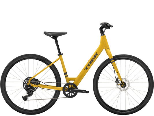 Trek Verve 2 Lowstep Gen 5 M Baja Yellow Trek Bicycle Corporation