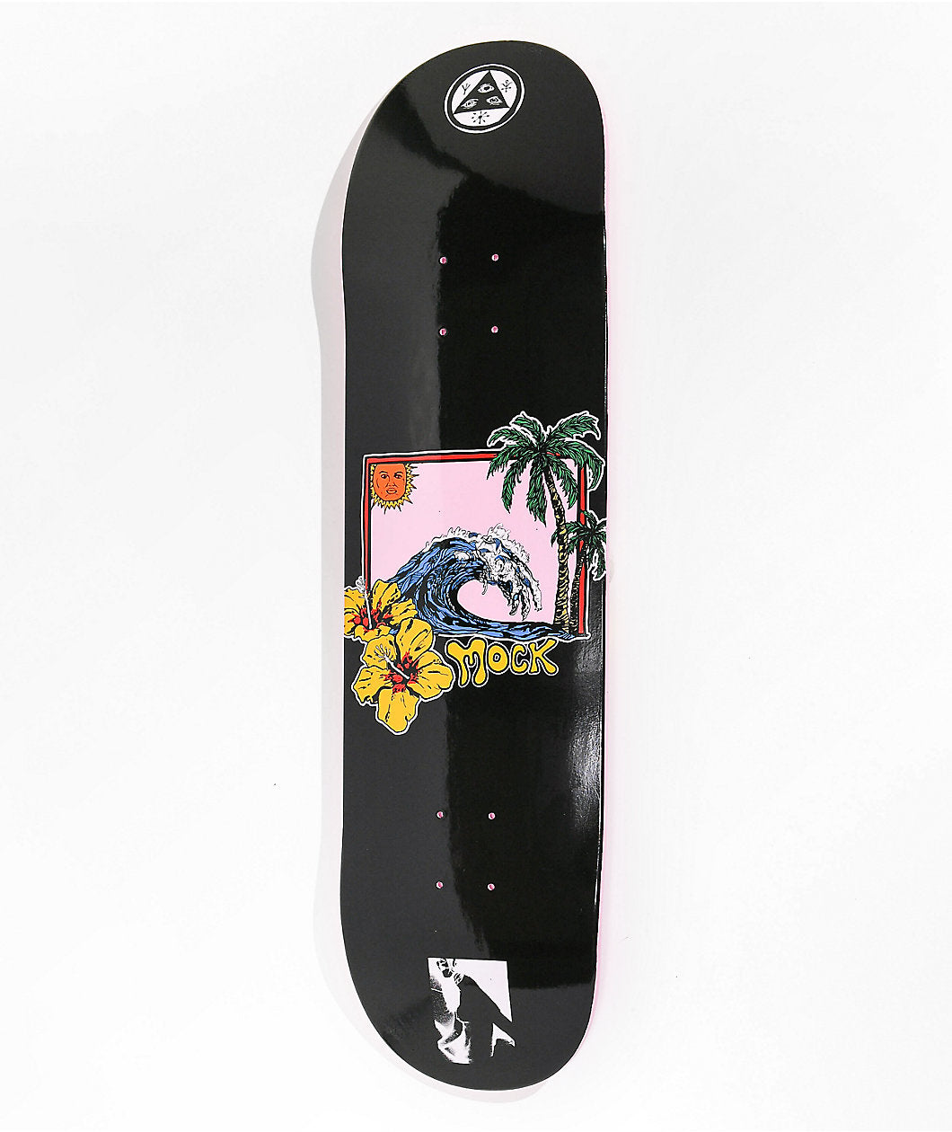 Evan Mock Mana on Pele Skateboard Deck 8.38"