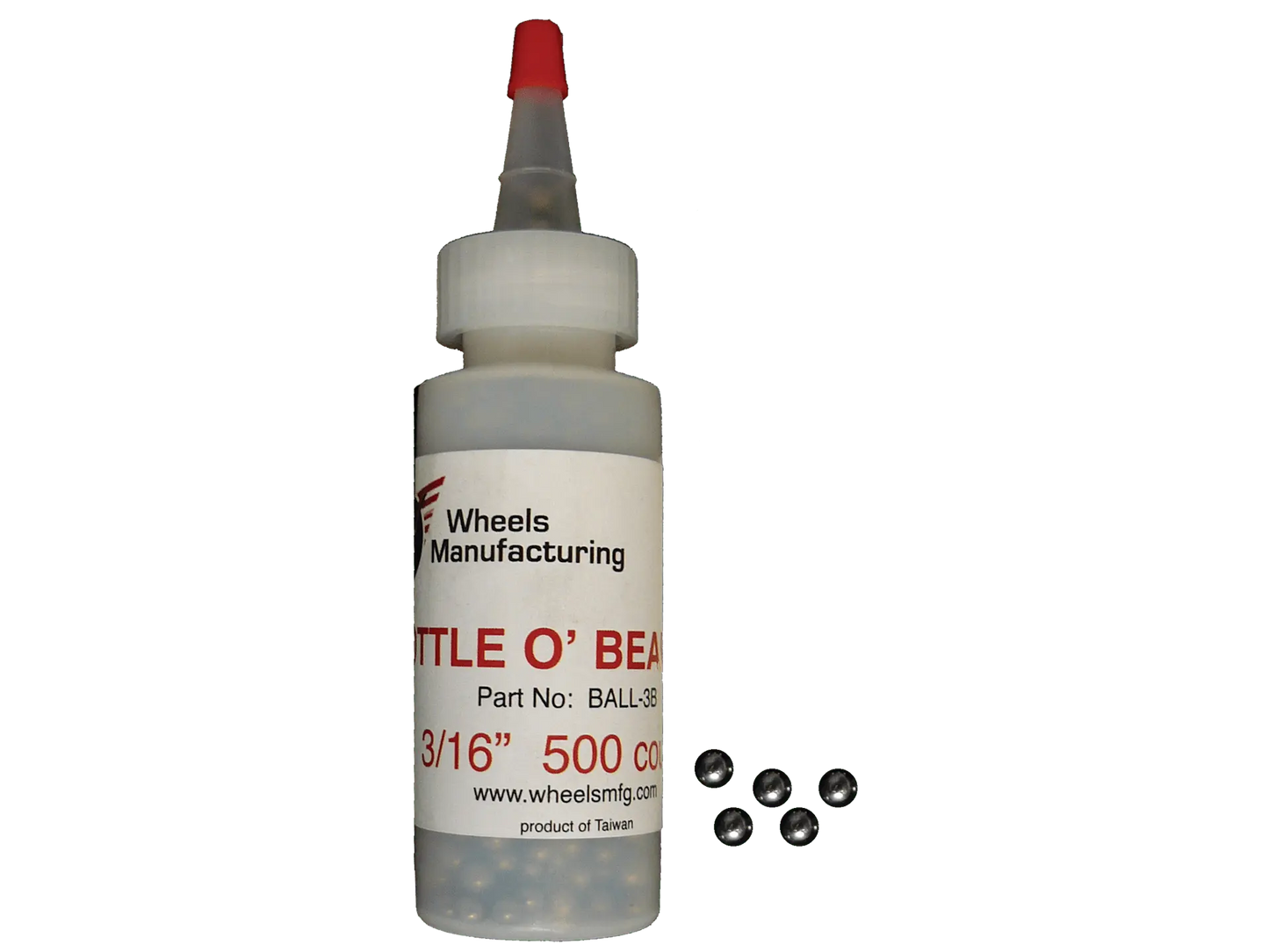 Wheels Manufacturing Loose Ball Bearing 3/16 Each BIKEFACTORY Hawaii