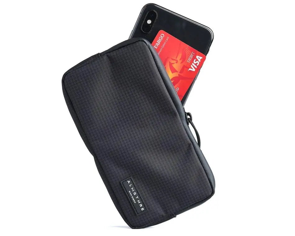 Almsthre Ride Wallet Midnight Black Almsthre