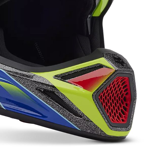 Fox Racing V3 RS Acric Multi Color Helmet Large