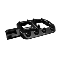 Prickly Foot Pegs Wide Black/Black Pins for Surron/ERP Prickly Motorsports